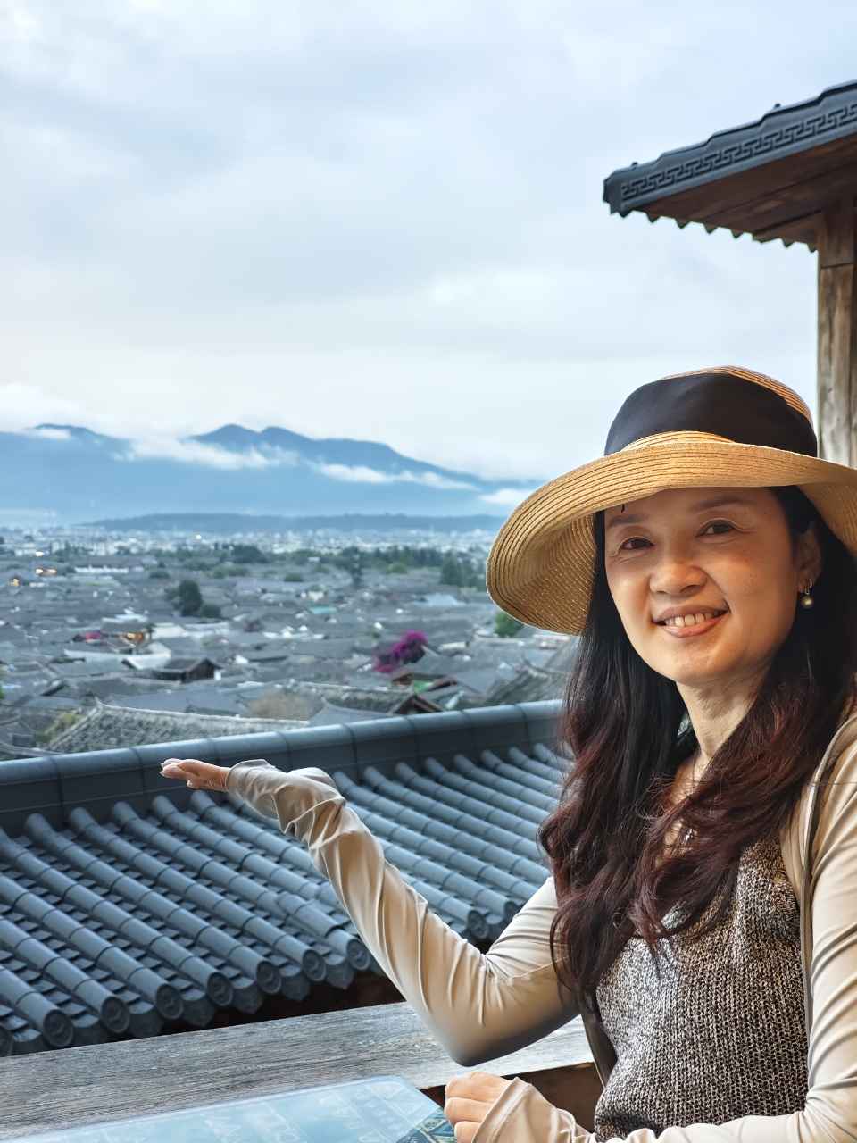 露台白天留影
